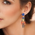thumbnail image 3 of PTOOTP Elegant Nutcracker Earrings Multi Alloy Cute and Stylish for Any Occasion, 3 of 8