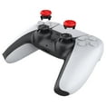 thumbnail image 4 of 2Pcs Thumb Grips Performance Joystick Cover Anti-Slip Joystick Controller Performance Thumb Grips for PS4 for PS5 Accessories Red, 4 of 5