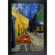 La Pastiche  Vincent Van Gogh 'Cafe Terrace at Night' (Luxury Line) Hand Painted Oil Reproduction