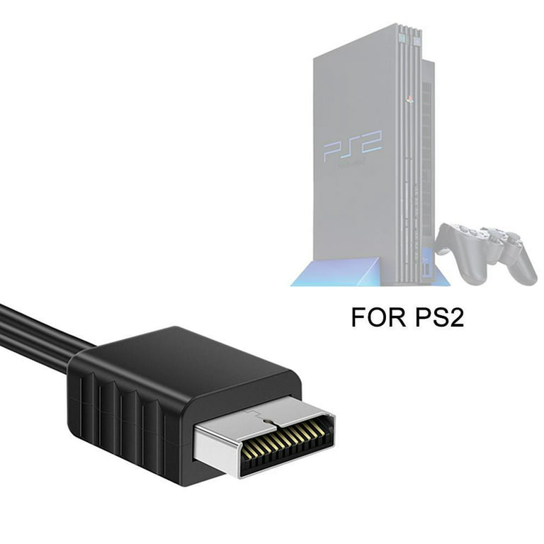 Playstation 2 PS2 To HDMI-Compatible Adaptor CableRCA HD AV Audio Video U1  T4C9 