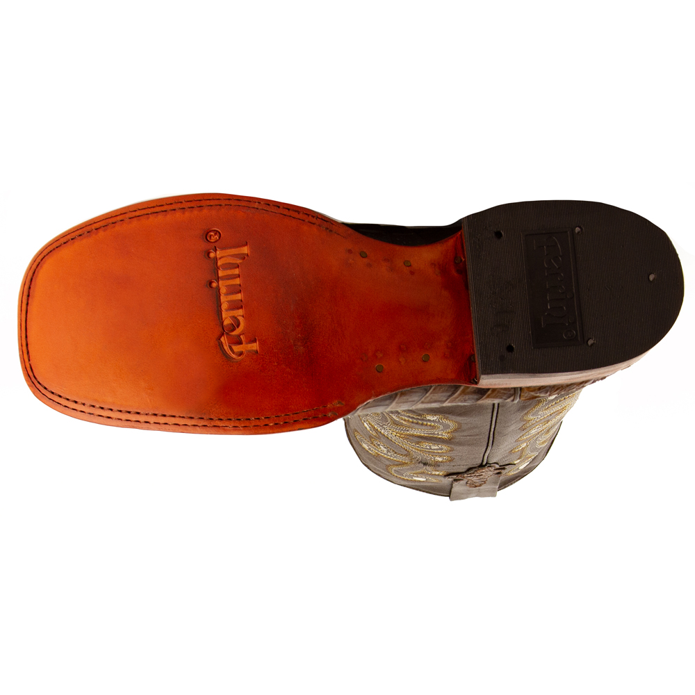 Ferrini  Mens Stampede Crocodile Square Toe   Dress Boots   Mid Calf - image 5 of 5