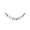 A, variant on Christmas Garland, Beaded Tassel Garland, Wood Accent Hanging Decoration for Doorway Window Fireplace and Christmas Home Decor, 4.9 FT
