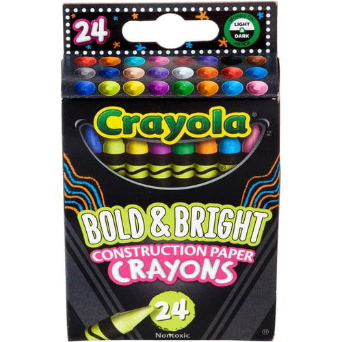 Crayola Construction Paper Crayons Art, Paper, Cardboard 1 Pack