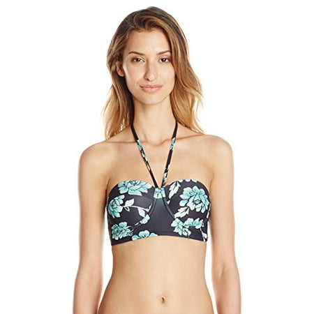 Sofia by ViX Women's Bardot Demi Cropped Underwire Bikini Top, Bardot, Large