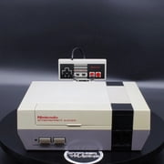 Restored Nintendo Entertainment System with Controller and Power