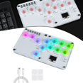thumbnail image 2 of Teclado de juego de lucha RGB: ¡Controlador de lucha de 12 teclas para PS4 para Switch!, 2 of 11