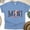 CarolinaBlue, variant on MINI USA Matching Family Shirt, 4th of July Red White Blue Star Tee, White, Size M