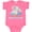 Hot Pink, variant on Inktastic My Nonni Loves Me Cute Elephants Clouds Moon and Stars Boys or Girls Baby Bodysuit