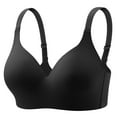 thumbnail image 3 of Tosmy Women's Bras Ladies Casual Adjustable Breathable Top Bra Underwear No Underwire Gathering Comfortable Everyday Bra, 3 of 5