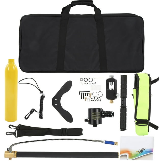 Scuba Diving Rebreather Portable 0.5L Mini Diving Tank Kit Underwater Breathing Device