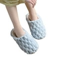 thumbnail image 3 of Vedolay Slippers for Women Indoor Men Slippers Cozy House Shoes Slippe Bedroom Shoes Non Slip Indoor Blue,39, 3 of 5