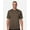 Sport Dark Brown, variant on Team 365 TT15 Men's Zone Performance Mesh T-Shirt-White-M