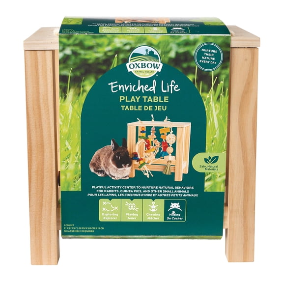 Mesa de Juego Oxbow Enriched Life para Conejos, Cobayas y Hámsteres