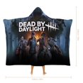 thumbnail image 2 of Dead by Daylight DBD Wearable Blanket Cloak Arctic Velvet Hooded Blanket Soft Fuzzy Hoodie Blanket Cape for Adults Kids 50"x60", 2 of 8