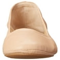 thumbnail image 2 of Lucky Brand Emmie Nude Suede Ballet Leather Flat Slip On Rounded Toe Shoes (7.5), 2 of 8