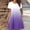 Purple, variant on Sentmoon Graduation Dress for Women Short Sleeve Gradient Color Plus Size Dress Pants for Women Summer with Pockets Regular Fit Crew Neck Vacation Dresses for Women 2026 Black L