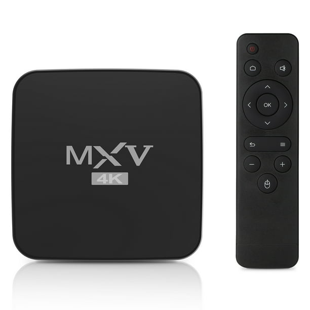 Caja de TV Irfora MXV Smart TV Box Android 11.0 2.4G / 5G WiFi Amlogic S905W2 Quad Core H.265 TV Set Top Box Soporte 4K Media Player con control remoto Irfora Caja de TV