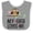 Heather and White, variant on Inktastic My Gigi Loves Me Girl Owl Girls Baby Bib