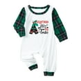 thumbnail image 3 of Odeerbi Matching Family Christmas Pajamas Sets Baby Romper Jumpsuits Matching Family Sets 2025 Casual Xmas Printed Home Wear Loungewear Sleepwear Jammies for Baby, 3 of 5