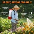 thumbnail image 6 of Battery Powered Backpack Sprayer, 4.2-Gallon, 8 Nozzles, 100 PSI, for Lawn & Garden, 6 of 10