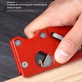 thumbnail image 3 of Plano de chaflán para madera, herramienta para aplanar esquinas de bordes de carpintería, color rojo Jormftte WRMH-178-3, 3 of 7
