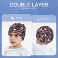 thumbnail image 6 of Sikiie Skull record rock Toddler Beanie Kids Beanie Hat Warm Winter Hats for Boys Girls Knit Cap, 6 of 7