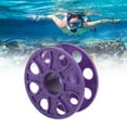 thumbnail image 1 of Bobine de Doigt, Résistant à la Corrosion Durable de Plongée de Doigt Portable 8 Trous Ronds pour la Plongée en Grotte Rose, Violet, Jaune, 1 of 7
