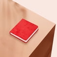 thumbnail image 4 of Square Woven Fabric Cover Blank Notebook 200 Pages, 145×145mm Pocket Hardbound Journal, Textured Cloth Pocket Notepad for Daily Planner Schǒ-ǒl Office Notes, 4 of 9