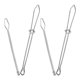 thumbnail image 4 of 4 Piezas Enhebrador de Banda Elástica Herramienta de Enhebrado de Cordón de Metal Accesorio de Costura Fácil de Bricolaje Enhebrador de Cuerda Herramienta de Enhebrador de Costura para Bricolaje, 4 of 8