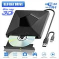 thumbnail image 2 of Grabadora de Blu-Ray Externa, Unidad Óptica Blu-Ray 3D Portátil, Reproductor de Blu-Ray BD/CD/DVD Externo para PC y Portátil., 2 of 5