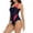 Hot Pink, variant on Swimsuits for Women One Piece Tummy Control Short Sleeve Zipper Sports Swimwear Surfing Suit