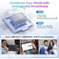 thumbnail image 5 of TABWEE AI Tablet Android 16 Tablets T80, 10.5 inch Tablet with HD+IPS Display, 12GB RAM+128GB ROM, 2TB TF, Gemini AI 2.0, GPS, 5G WiFi, 2.0GHz CPU ,5MP Camera, 6000mAh, GMS Certified, Gray, 5 of 8