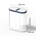 thumbnail image 1 of Boîte de Rangement pour Grains Division Réservoir de Stockage de Grains Transparent Réservoir de Stockage Alimentaire de Cuisine Réservoir Scellé, 1 of 2