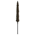 thumbnail image 4 of California Umbrella  11' Rd. Aluminum Patio Umbrella, Crank Lift, Collar Tilt, Dbl Wind Vent, Bronze Finish, Sunbrella Fabric Bay Brown, 4 of 5