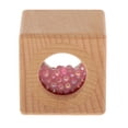 thumbnail image 1 of Juguete del bebé Beech de Teether relleno orgánico Montessori jugar gimnasio juguete de del bebé actividad sensorial juguetes de - Cubo de rosa SM SunniMix anillo de dentición montessori, 1 of 8