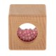 thumbnail image 1 of Juguete del bebé Beech de Teether relleno orgánico Montessori jugar gimnasio juguete de del bebé actividad sensorial juguetes de - Cubo de rosa Sunnimix anillo de dentición montessori, 1 of 8