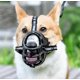 thumbnail image 2 of Bozal ajustable para perros, antimordeduras, transpirable, resistente, con forma de cesta, para perros, talla S, nailon negro, 2 of 5