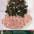 thumbnail image 6 of GZHJMY Valentine's&nbsp;Day Love Heart&nbsp;Tree&nbsp;Skirt, Double&nbsp;Layers Xmas Tree Skirts for Valentine's&nbsp;Day, Holiday Party Indoor Outdoor Home Office Ornaments, 48", 6 of 6