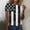White, variant on Lenago Summer Plus Size Womens Tops Fashion Women Summer Loose Print Round-Neck T-Shirt Short Sleeve Casual Blouse 4th of July Outfits for Women