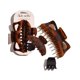 thumbnail image 1 of Kitsch Assorted Hair Claw Clips, Recycled Plastic Clips, Large, Medium, and Small Sizes for Styling Thick or Thin Hair, Versatile and Sustainable Hair Claws, Set of 3, Black and Tortoise, 1 of 5