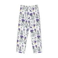 thumbnail image 4 of Balery Lavender Bicycle print Men's Pajama Pants,Ultra Lightweight Pjs,Lounge Pant-XX-Large, 4 of 9