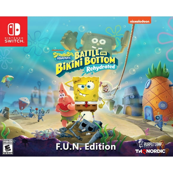 Spongebob SquarePants: Battle for Bikini Bottom - Rehydrated - F.U.N. Edition (Nintendo Switch)