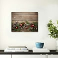 thumbnail image 5 of Chilfamy Pine Cones Star Folk Art Canvas Print Wall Art for Home Decor Ready To Hang Room 20x16in, 5 of 6