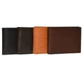 thumbnail image 5 of Cowhide Leather Removable Card ID Holder Mens Bifold Wallet 533 CF, 5 of 18