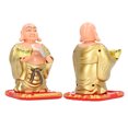 thumbnail image 4 of Smiling Buddha Statue, Environmentally Friendly Bright Colors Lucky Solar Maitreya Buddha Statues Head Swing Light Sensing  For Home, 4 of 8