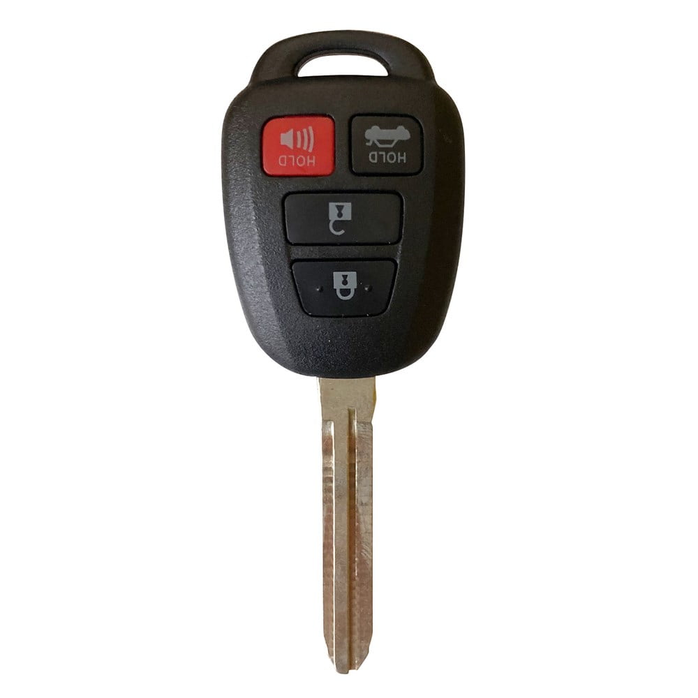 NEW TOYOTA REPLACEMENT GREEN UNCUT KEY BLADE KEYLESS ENTRY REMOTE FOB SHELL CASE 