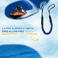 thumbnail image 3 of Bungee Dock Lines 4FT, Heavy-Duty Elastic Mooring Rope for Boat, Kayak, Pontoon, PWC, Shock Absorbent Marine Cable with Loops for Docking, 3 of 8