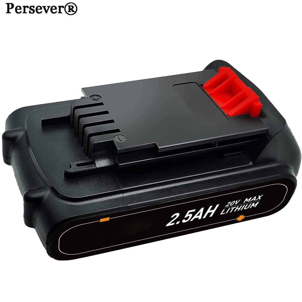 Black Decker 20V Max 2.5Ah Battery 2Pack Compatible with LBXR20 Series Power Tools Walmart