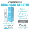 thumbnail image 7 of KCB Professional Brazilian Keratin, 1 Step Keratin Hair Treatment Kit at Home. Straightening and Hair Frizz Control, All Hair Types, 3.38Floz, 7 of 7