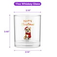 thumbnail image 5 of Merry Christmas Corgi Enjoys Woofmas Winter Xmas Holiday 11oz Whiskey Glass Mug Welsh Corgi Dog Lover Gifts Idea Whiskey Cocktail Glasses Cup - 02022, 5 of 5